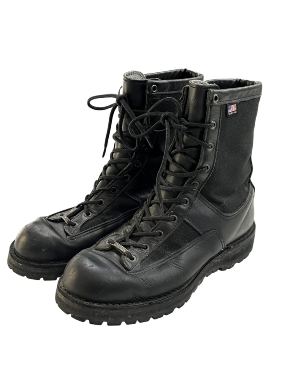 Danner Acadia 8" Men's Tactical Boots Black Leather Gore-Tex USA 11 EE